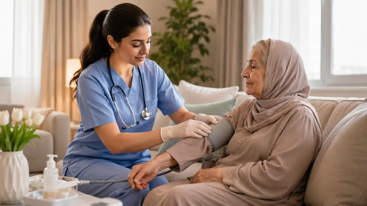 الرعاية الصحية المنزلية في الرياض
