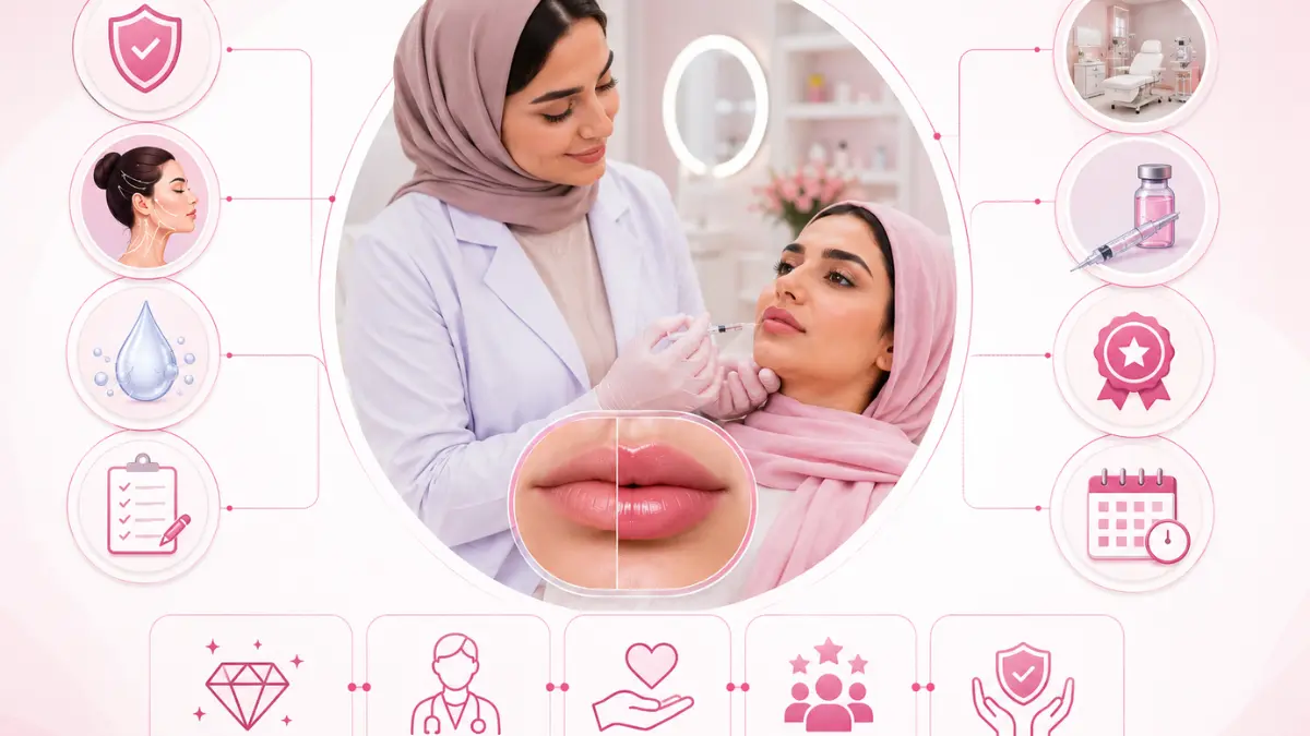 أفضل عيادة فيلر الشفايف بالرياض