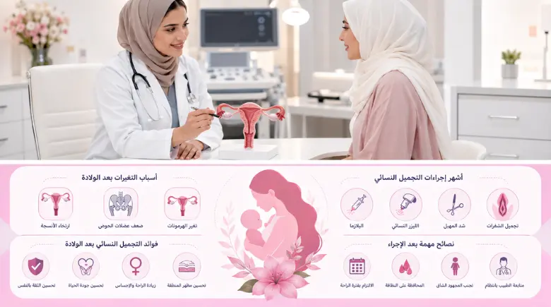 التجميل النسائي بعد الولادة