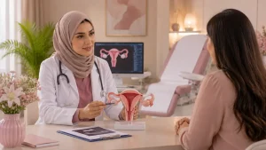 أفضل دكتورة لعلاج تكيس المبايض بالرياض