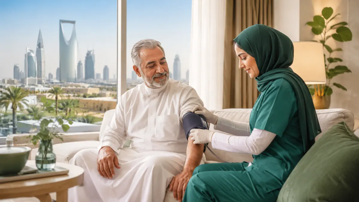 الرعاية المنزلية في الرياض