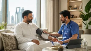 الطب المنزلي بالرياض