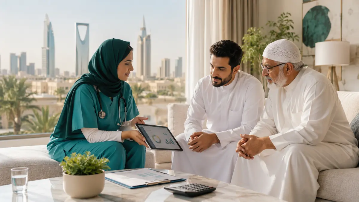 تكلفة الرعاية المنزلية في الرياض