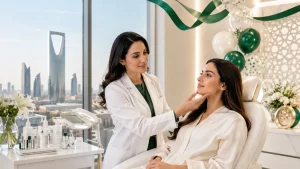 عروض اليوم الوطني للجلدية والتجميل بالرياض